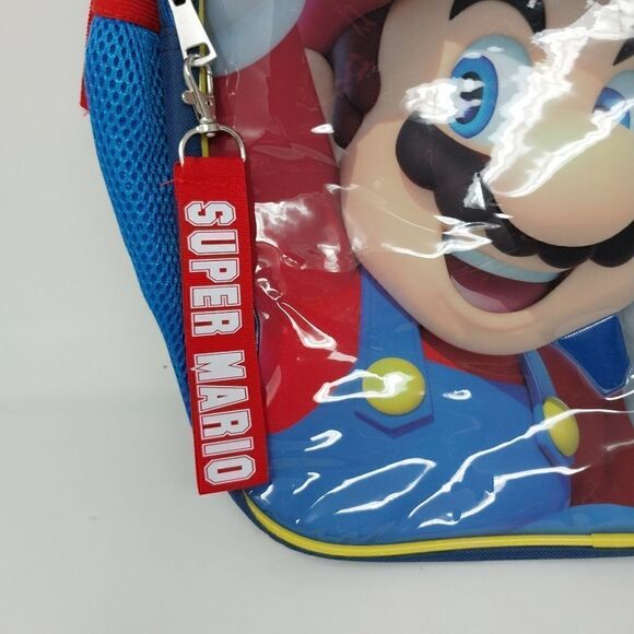 NWT. Super Mario Backpack. 17" backpack. - Picture 2 of 14